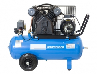Blue compressor.